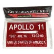 画像2: APOLLO11|DECO SIGN STICKER |立体シール ステッカー (2)