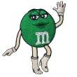 画像1: エムアンドエムズ｜ｍ＆ｍ’ｓ|グリーン１|ワッペン (1)