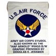 画像1: U.S.AIR FORCE|巾着袋 (1)