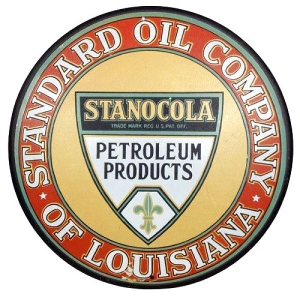 画像1: STANDARD OIL COMPANY｜メタルプレート大 (1)