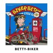 画像1: BETYY｜ベティブープ| BETTY BIKER｜LEDキャンバス ウォールアート３ (1)