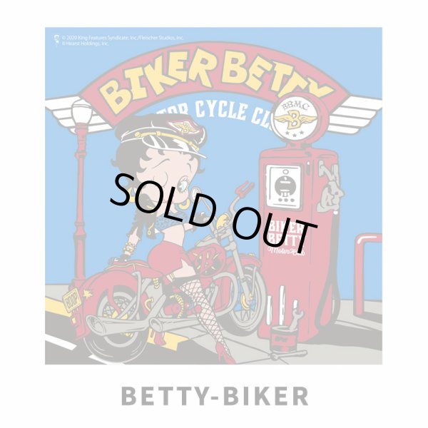 画像1: BETYY｜ベティブープ| BETTY BIKER｜LEDキャンバス ウォールアート３ (1)