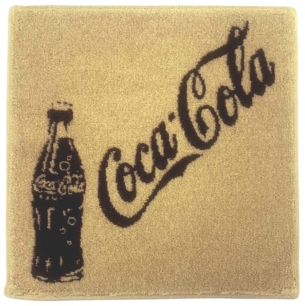 画像1: COCACOLA｜コカ・コーラ |ブラック｜ハンドタオル ２ (1)