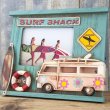 画像3: Vintage Photo Frame |ヴィンテージ フォトフレーム|SURF SHACK PINK BUS (3)