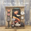 画像9: Vintage Photo Frame |ヴィンテージ フォトフレーム|MOTORCYCLE RACING (9)