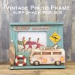 画像9: Vintage Photo Frame |ヴィンテージ フォトフレーム|SURF SHACK PINK BUS (9)