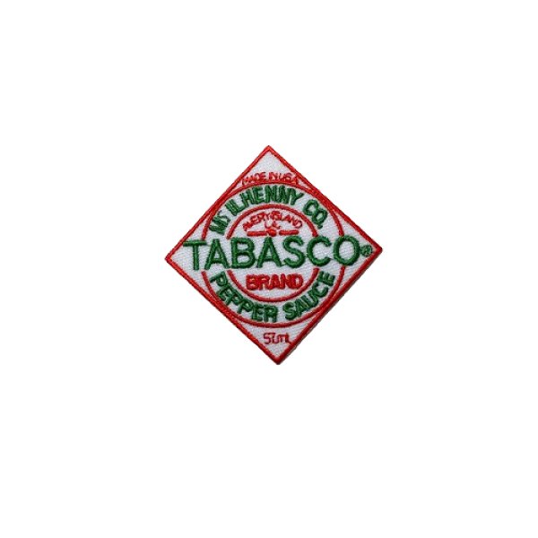 画像1: タバスコ|TABASCO|ワッペン小 (1)