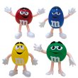 画像1: エムアンドエム｜ｍ＆ｍ’ｓ|ベンダブルフィギア|４体セット (1)