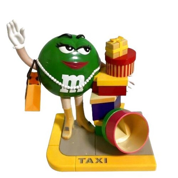 画像1: エムアンドエム｜ｍ＆ｍ’ｓ|グリーン｜ヘイタクシー｜箱なし｜チョコディスペンサー（中古） (1)