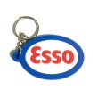 画像1: ESSO|エッソ|ロゴ|ラバーキーホルダー (1)