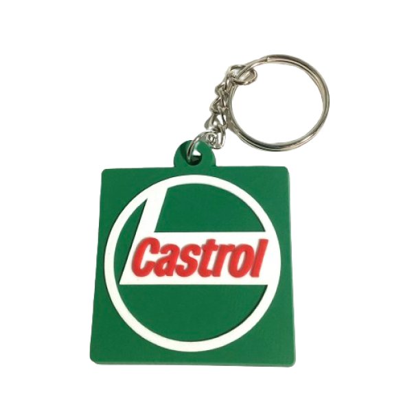 画像1: カストロール|CASTROL|ラバーキーホルダー (1)